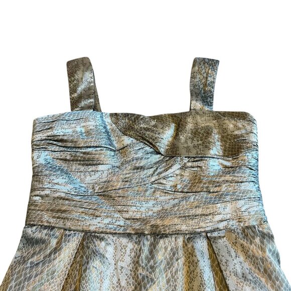 Diane Von Furstenberg DVF Treenie Snake Print Mini Dress Silk Size 6 Women's - Picture 3 of 12